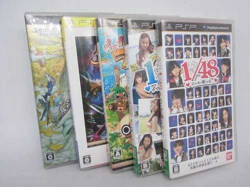 【中古ソフト】PSP｜AKB 1/48アイドルと恋したら・モンスターハンターポータブル3rd 他5本セット