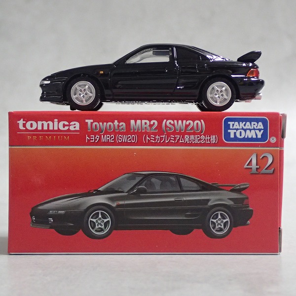 トミカプレミアム 42 トヨタ MR2 (SW20) (発売記念仕様)