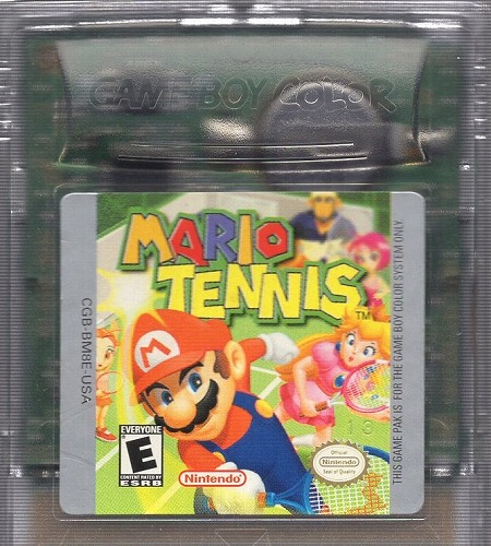 【中古ソフト】ゲームボーイカラー｜マリオテニス 海外版