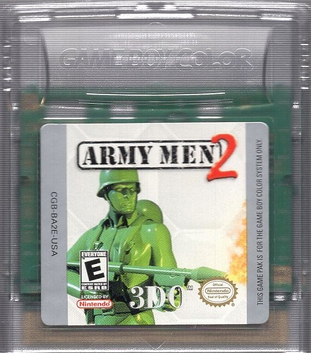 【中古ソフト】ゲームボーイカラー｜ARMY MEN2 海外版