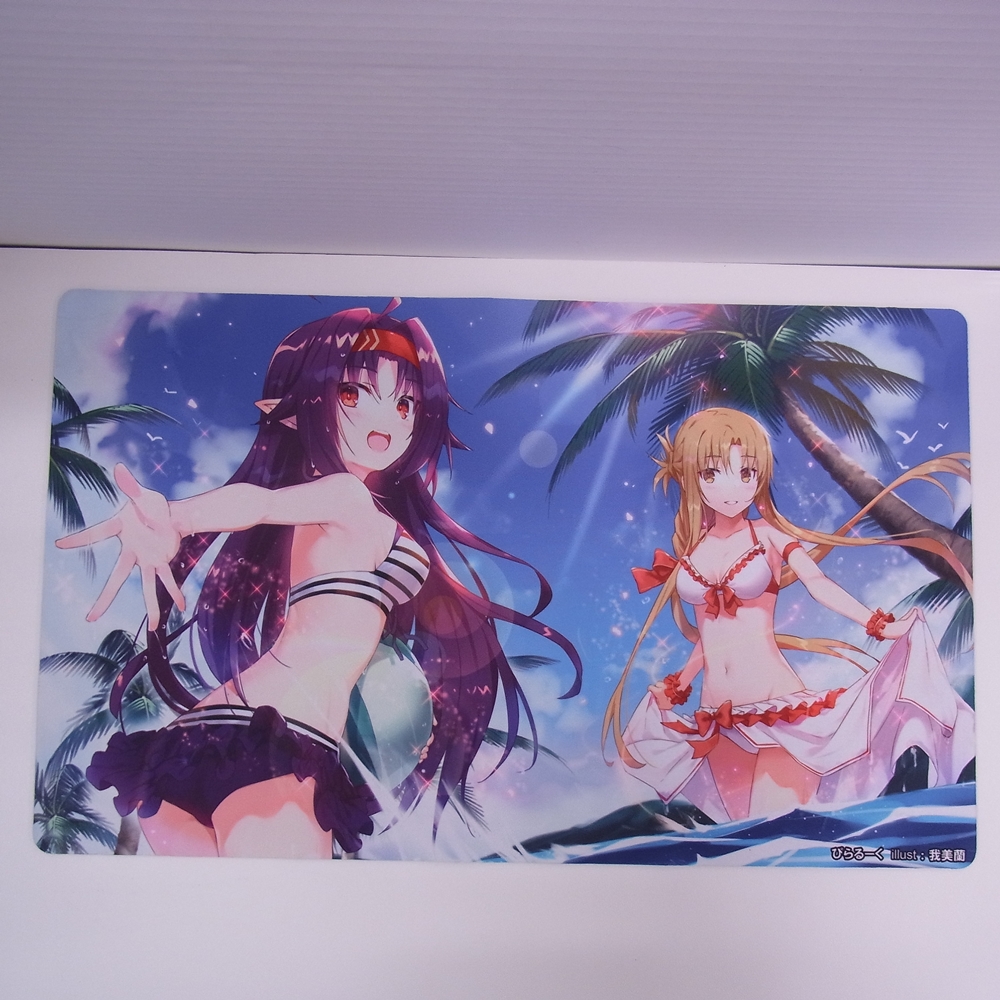 ◆【中古サプライ】アスナ＆ユウキ プレイマット