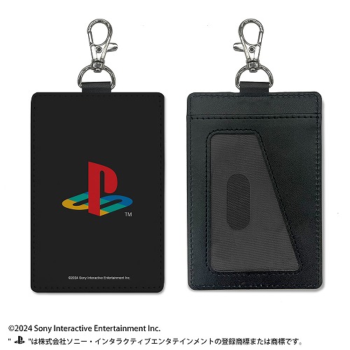 [6604-1900]ナスカン付きパスケース for PlayStation 4 Colour Family Logo Ver. [プレイステーション]