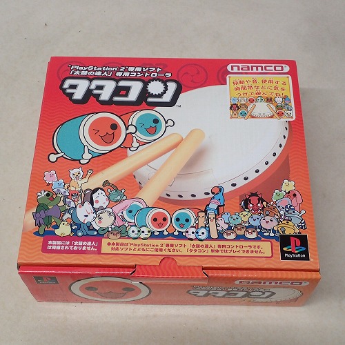【中古ソフト】PS2 |太鼓の達人 専用コントローラー タタコン