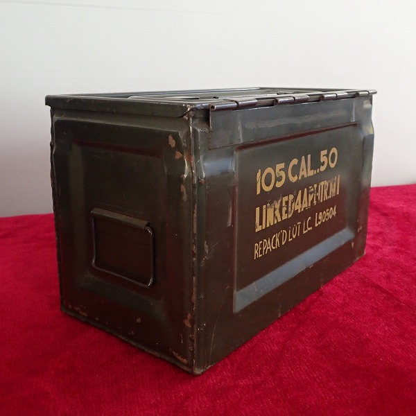 米軍 弾薬箱 アンモボックス アモ缶 AMM BOX CAL 50M2 US ARMY