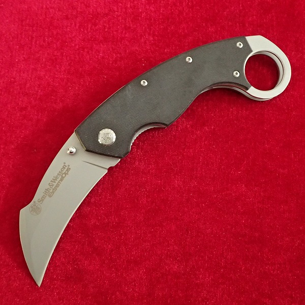 Smith&Wesson フォールディングナイフ カランビット ExtremeOPS CK33