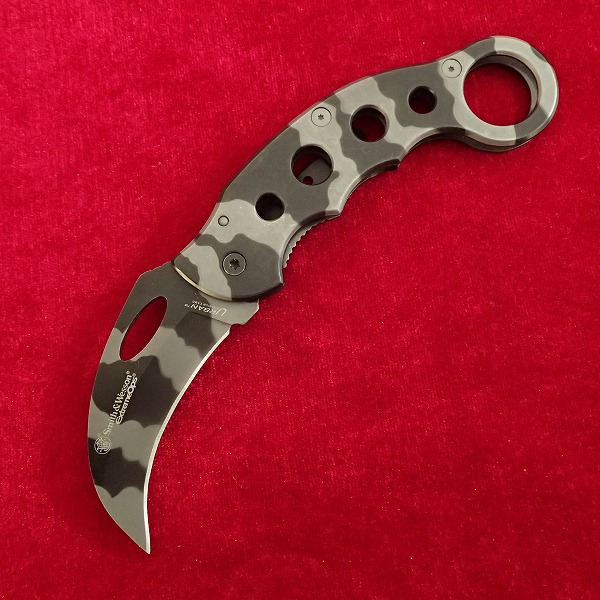 Smith&Wesson フォールディングナイフ カランビット ExtremeOPS CK32C アーバンカモ