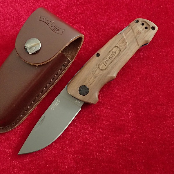 WALTHER ワルサー BWK-2 フォールディングナイフ ウォールナット