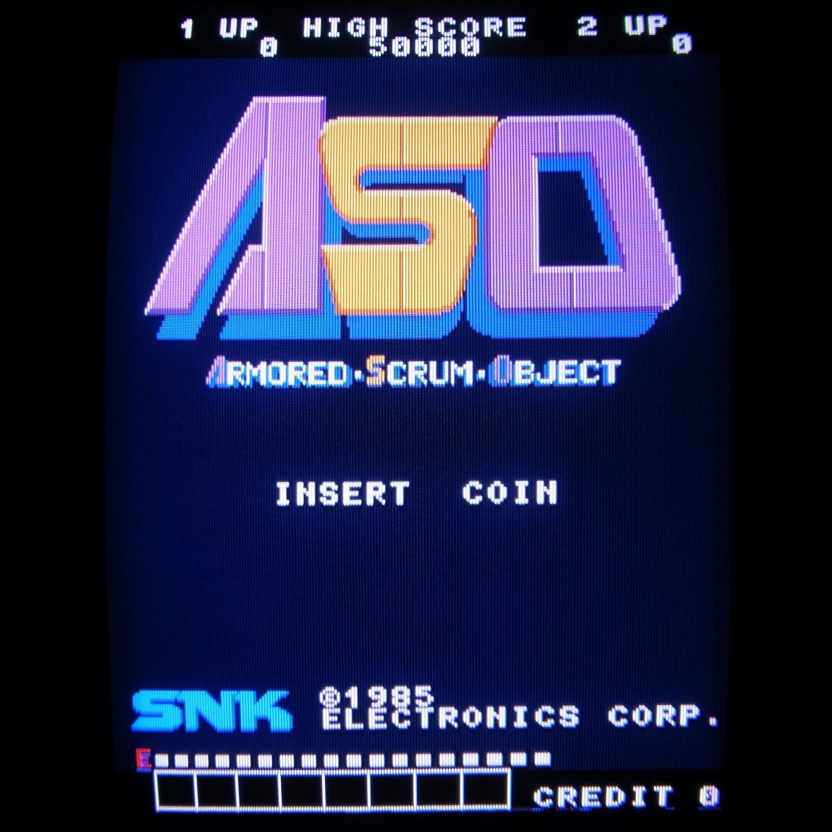 【中古アーケード基板】エスエヌケイ/SNK ASO Armored Scrum Object 説明書純正 動作確認済