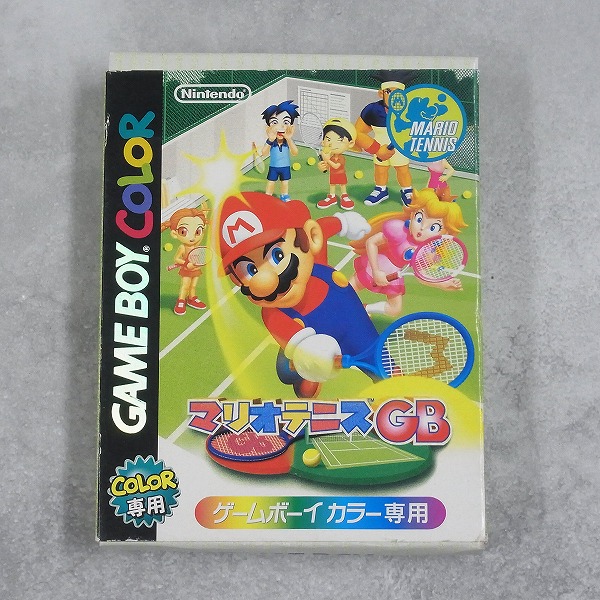 【中古ソフト】ゲームボーイ│マリオテニスGB 箱付