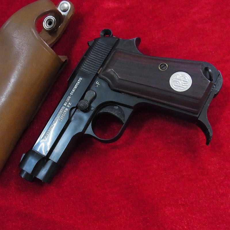 WA ベレッタ M1934 モデルガン 木製グリップ ホルスター