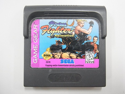 【中古ソフト】GAME GEAR│VIRTUA FIGHTER Animation 海外版