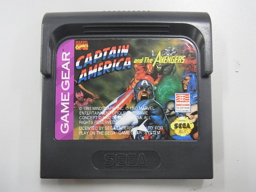 【中古ソフト】GAME GEAR│CAPTAIN AMERICA and the AVENGERS 海外版