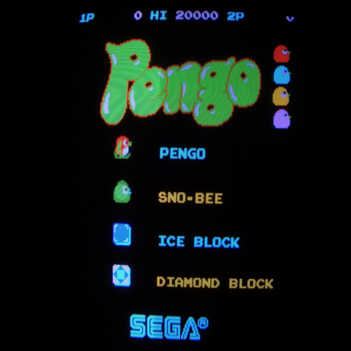 【中古アーケード基板】セガ/SEGA ペンゴ PENGO 動作確認済