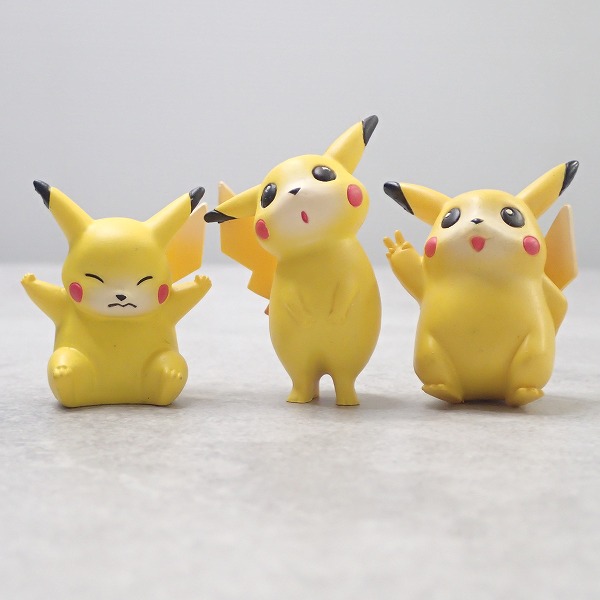 【ポケモン】モンコレ│ピカチュウ / いろんなピカチュウ / 計3体セット