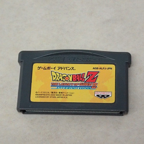 【中古ソフト】GBA |ドラゴンボールZ THE LEGECY OF GOKU II  INTERBATIONAL