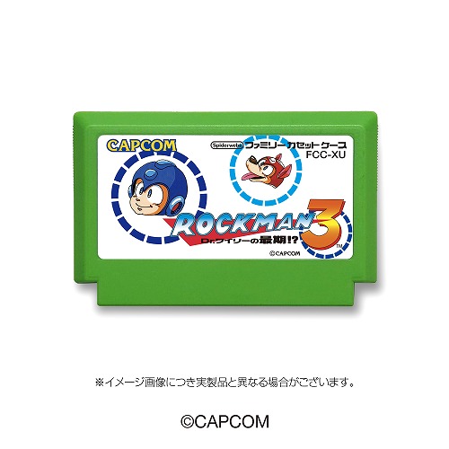 【予約商品】ファミリーカセットケース ロックマン3 / スパイダーウェブス