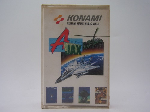 【中古カセットテープ】コナミゲームミュージック Vol.4 ～ A-JAX ～