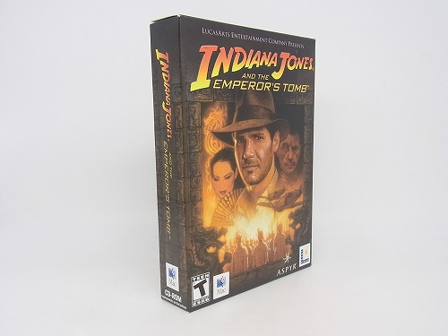 【中古PCソフト】PCゲーム│INDIANA JONES AND THE EMPEROR’S TOMB 海外版