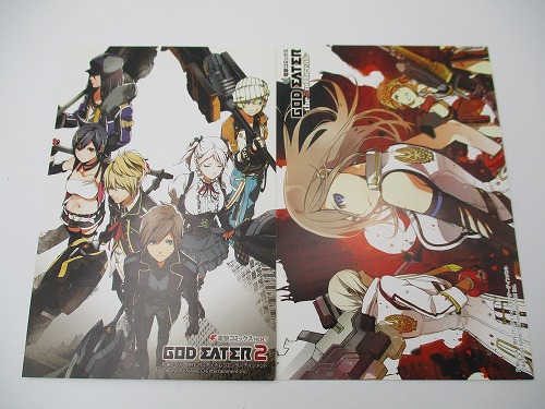 【中古グッズ】電撃コミックス GOD EATER ゴッドイーター 2種 ポストカード風2枚セット