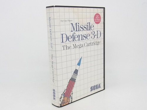 【中古ソフト】マスターシステム｜ Missile Defense 3-D 海外版