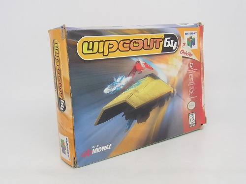 【中古ソフト】NINTENDO64｜WIPEOUT64 海外版