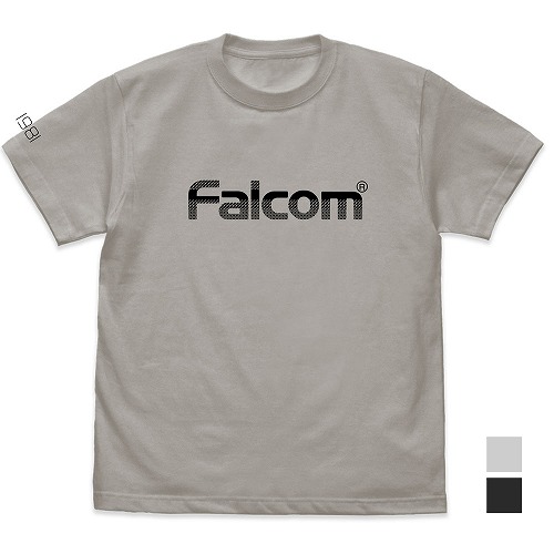 [1681-0995]ファルコムロゴTシャツmkII　LIGHT GRAY