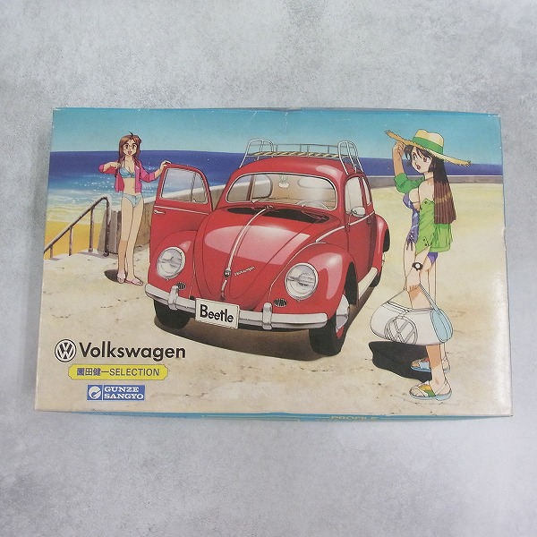 グンゼ 1/24 園田健一SELECTION フォルクスワーゲン・オーバルウィンドー ビートル