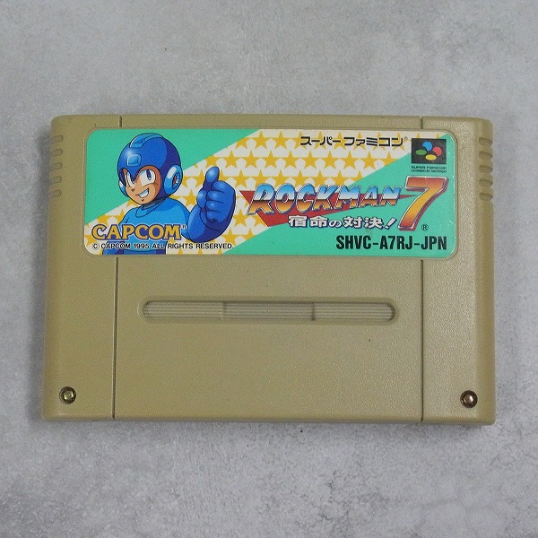【中古ソフト】スーパーファミコン│ロックマン7 宿命の対決