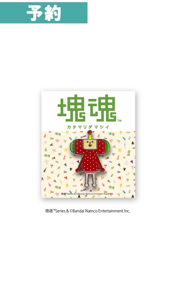 【予約商品】 塊魂ピンズ イチゴチャン / スパイダーウェブス