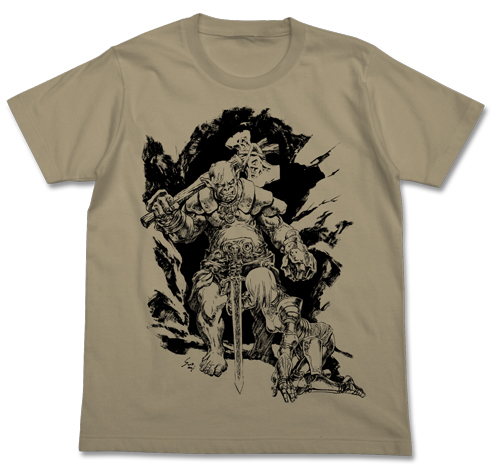 [9214-0496] 女騎士の受難Tシャツ （カラー：SAND KHAKI）