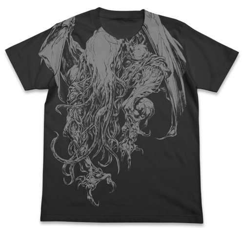 [9237-0927] クトゥルフ末弥純Ver.オールプリントTシャツ （カラー：SUMI）