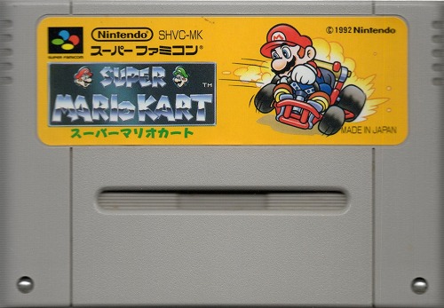 【中古ソフト】スーパーファミコン｜スーパーマリオカート・マリオペイント 他3本セット