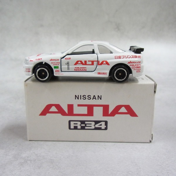 ［ランクA］トミカ アイアイアド特注  日産 スカイライン GT-R  R34  アルティア ＃1