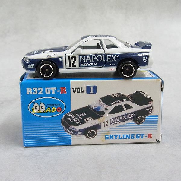 ［ランクA］トミカ アイアイアド特注 日産 スカイライン GT-R Vol.1 R32  ナポレックス ＃12