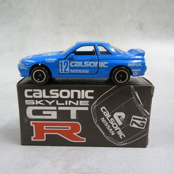 ［ランクA］トミカ ガリバー特注 日本製 日産 カルソニック スカイライン GT-R R32 ＃12