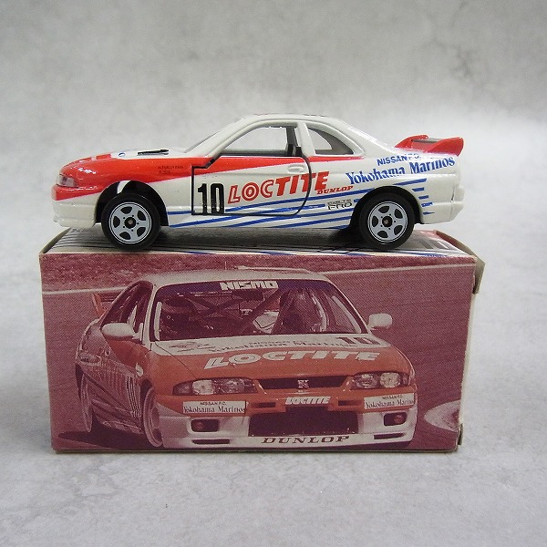 ［ランクB］トミカ アイアイアド特注 日本製 日産 スカイライン GT-R R33 ロックタイト N1耐久 1995 ＃10 横浜マリノス