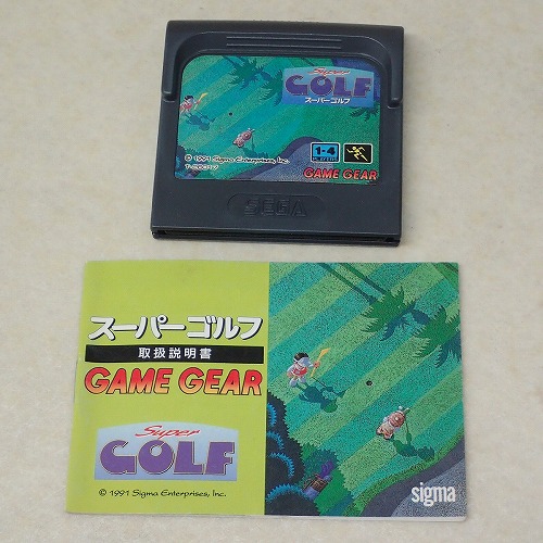 【中古ソフト】GAME GEAR│スーパーゴルフ