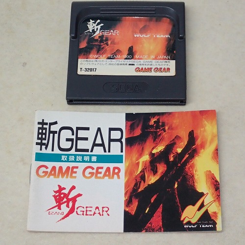 【中古ソフト】GAME GEAR│斬GEAR