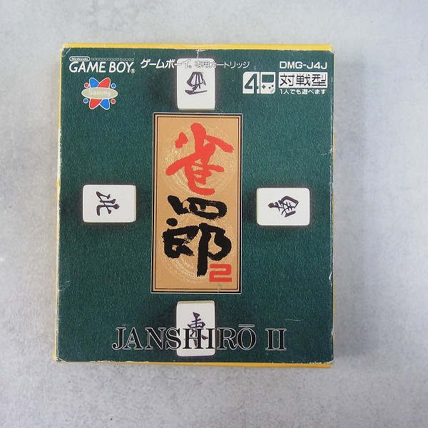 【中古ソフト】ゲームボーイ│雀四郎2 世界最強の雀士