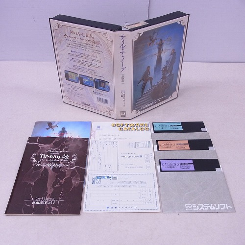 【中古PCソフト】PC-8801mkIISR│ ティル・ナ・ノーグ 禁断の塔 5インチ