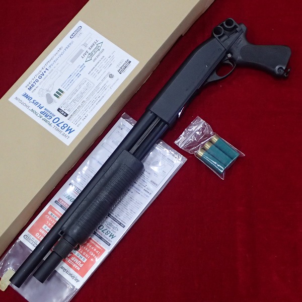 ■ マルゼン M870 GV+1 ライブシャル ガスショットガン