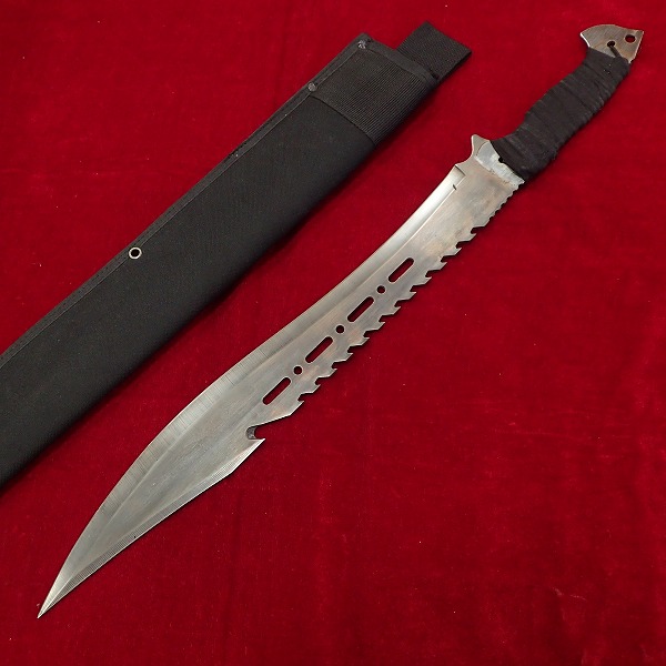 ■ トマホーク レザーバッグ フルタングマチェット