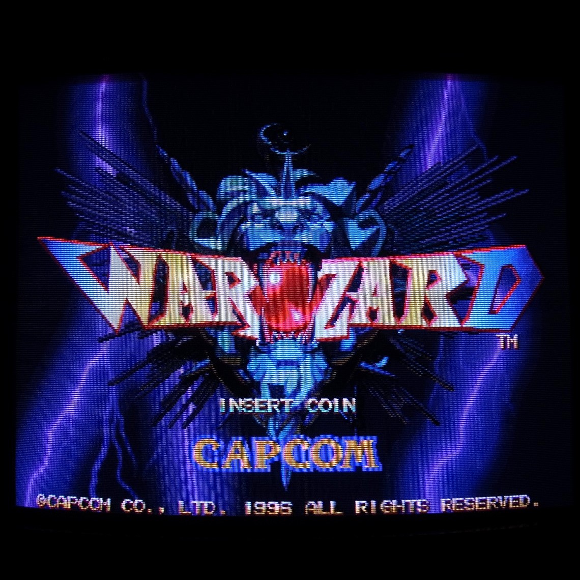 【中古アーケード基板】カプコン/CAPCOM ウォーザード WAR-ZARD CPSIII 全純正 シリアル一致 シークレットファイル・チラシ付 動作確認済