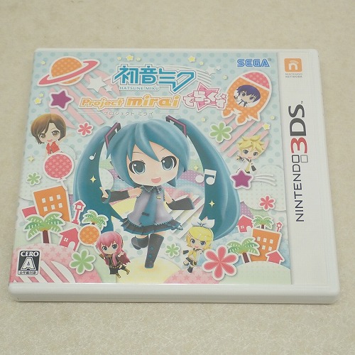 【中古ソフト】3DS | 初音ミク プロジェクトミライ でらっくす