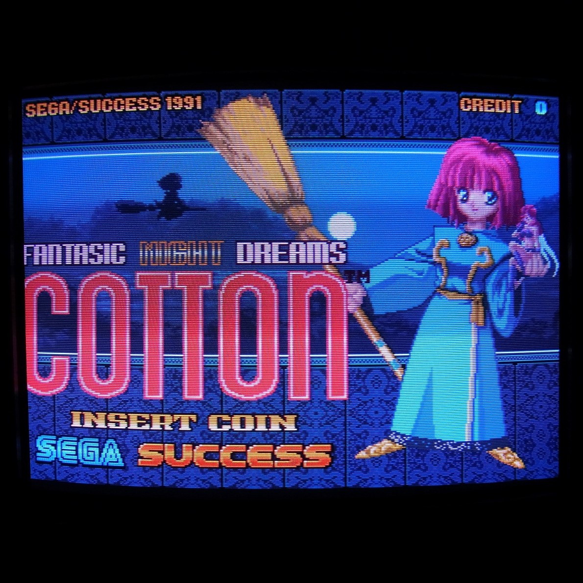 【中古アーケード基板】サクセス/セガ コットン COTTOn SUCCESS SEGA 動作確認済