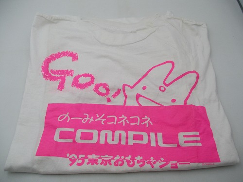 【中古グッズ】COMPILE コンパイル Tシャツ Lサイズ