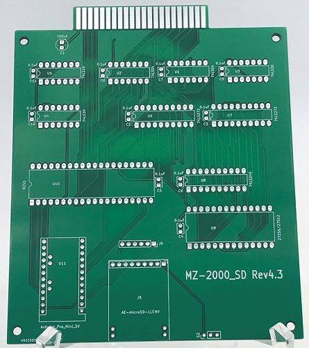 MZ-2000_SD Rev4.3基板 / yanataka