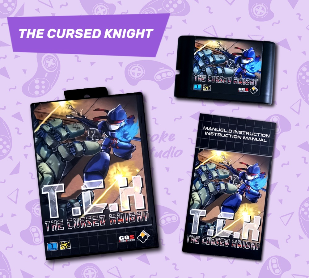 【MD/MD互換機用】[海外輸入品]The Cursed Knight (ザ カースド ナイト)
