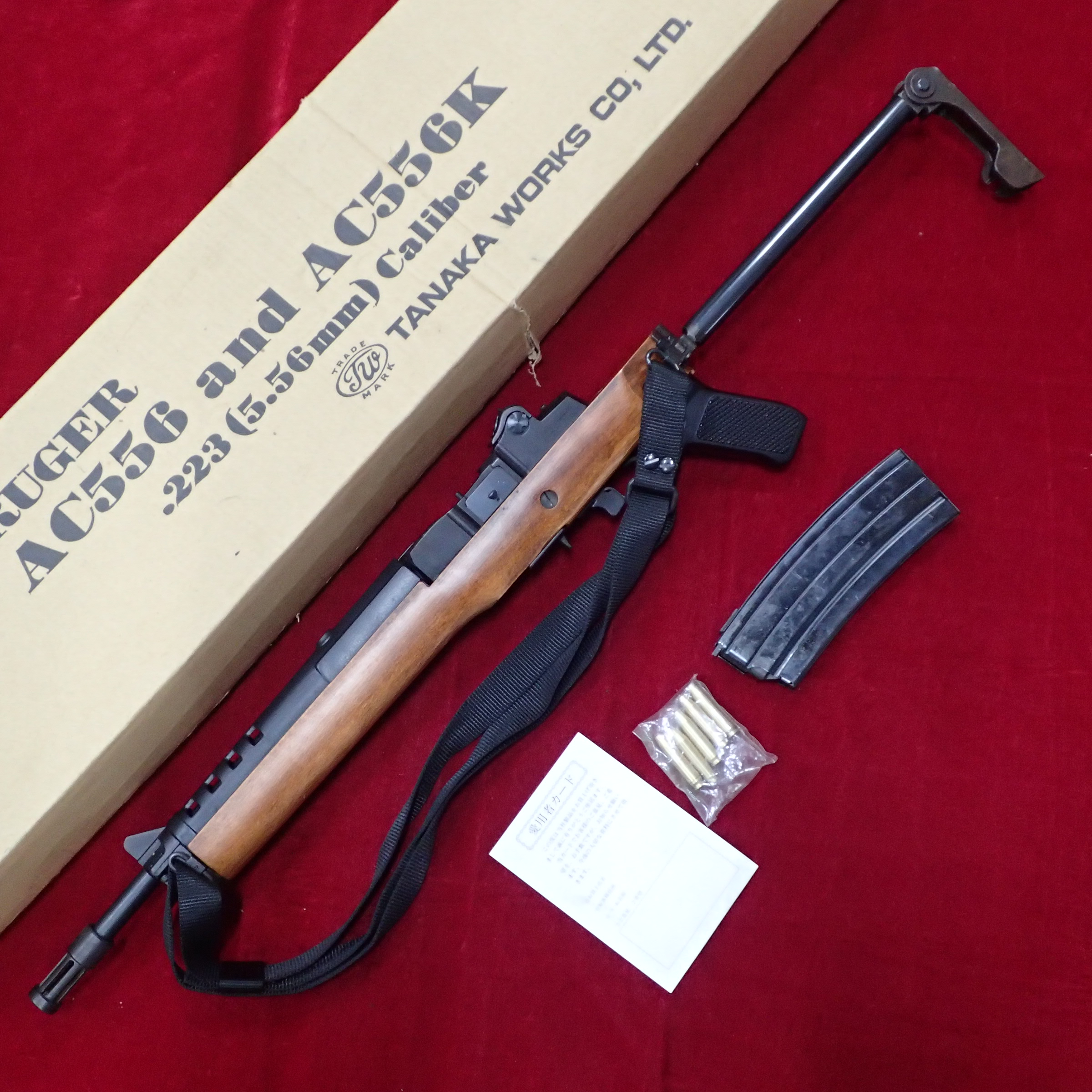 ■ タナカ 金属製モデルガン RUGER ルガー AC556K