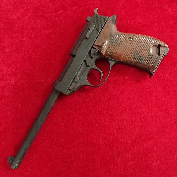 東京マルイ 造るモデルガンシリーズ ワルサー P38 ロングバレル 現状品